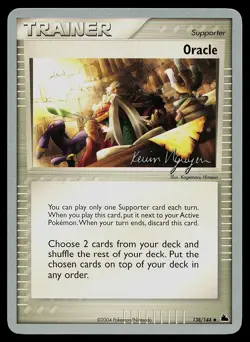 Pokemon Card - Oracle Skyridge World Championships 2004 138/144 - Image 1