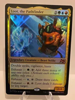Loot, the Pathfinder MTG Aetherdrift Foil - Image 1