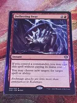 MTG Magic the Gathering Deflecting Swat (214/1173) Commander Masters NM - Image 1