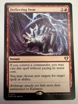 MTG Magic the Gathering Deflecting Swat (214/1173) Commander Masters NM - Image 1