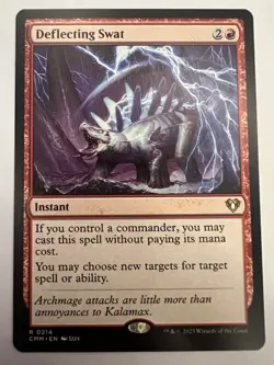 MTG Magic the Gathering Deflecting Swat (214/1173) Commander Masters NM - Image 2
