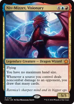 MTG FDN NM Niv-Mizzet, Visionary - Image 1