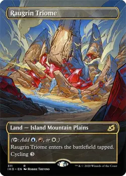 MTG IKO NM Showcase Raugrin Triome - Image 1