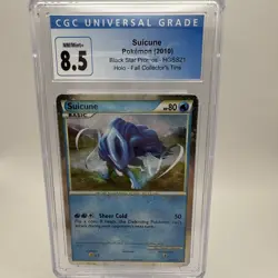 Suicune HGSS21 Holo Black Star Promo CGC 8.5 NM/MINT+ Pokemon Card 2010 - Image 1