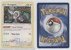 Oranguru Holo Pokemon Sword & Shield #148 u8h - Image 3