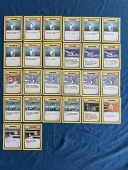 Pokemon TCG Card Lot Base Set 2 69 Cards Vintage Trainer Energy LP/MP - Image 3