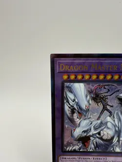 Yugioh Dragon Master Magia RA04-EN055 Prismatic Ultimate PUR 1st NM Blue-Eyes - Image 2