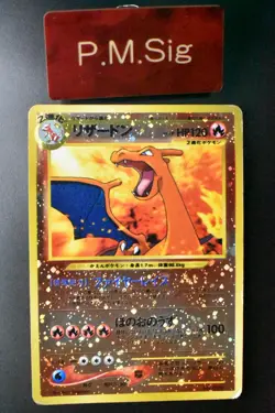 Charizard No. 006 Neo Premium File Promo 2000 Holo Japanese Pokemon Card - Image 1