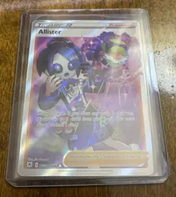 Allister TG24/TG30 Full Art Trainer Astral Radiance Pokemon Card M/NM - Image 1