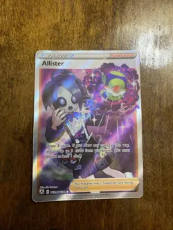 Allister TG24/TG30 Full Art Trainer Astral Radiance Pokemon Card M/NM - Image 2