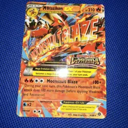 Pokemon Card Game M Blaziken Ex 138/XY86 Retreat - Image 1