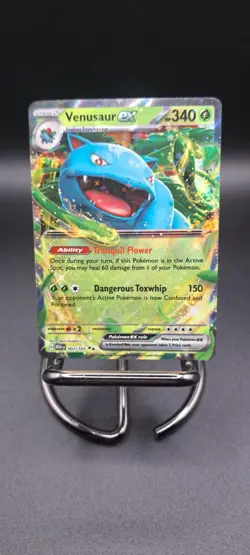 Venusaur Ex Ultra Rare Holo Foil Scarlet & Violet 151 Pokemon TCG Card 003/165 - Image 3