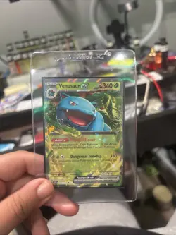 Venusaur Ex Ultra Rare Holo Foil Scarlet & Violet 151 Pokemon TCG Card 003/165 - Image 1
