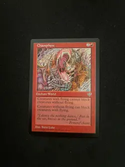 Chaosphere Mirage Magic the Gathering MTG FREE SHIP NEAR MINT - Image 1