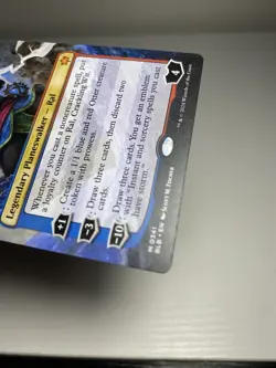 Ral, Crackling Wit | 0341 | Borderless Non-Foil NM | MTG Bloomburrow BLB | ENG - Image 4