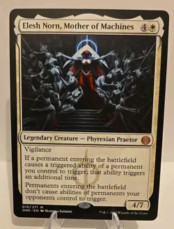 Elesh Norn, Mother of Machines MTG Phyrexia: All Will Be One Regular - Image 1