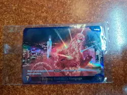 Burning Godzilla's Rampage Godzilla vs Godzilla [BP01] Godzilla Card Game Promo - Image 1