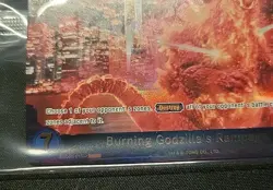 Burning Godzilla's Rampage Godzilla vs Godzilla [BP01] Godzilla Card Game Promo - Image 2