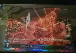Burning Godzilla's Rampage Godzilla vs Godzilla [BP01] Godzilla Card Game Promo - Image 4