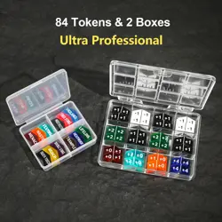 84 Keyword Counters Tokens For Magic The Gathering MTG CCG Card Gaming Gift #2 - Image 1