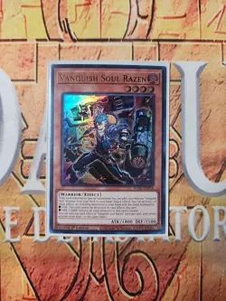 Vanquish Soul Razen WISU-EN016 Wild Survivors 1st Edition Ultra Rare NM Yugioh  - Image 1