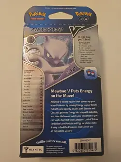 Pokemon Trading Card Game: Mewtwo Pokemon GO V Battle Theme Deck - Image 2