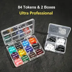 84 Keyword Counters Tokens For Magic The Gathering MTG CCG Card Gaming Gift #1 - Image 1