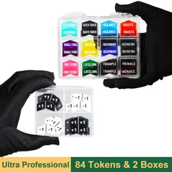 84 Keyword Counters Tokens For Magic The Gathering MTG CCG Card Gaming Gift #1 - Image 3