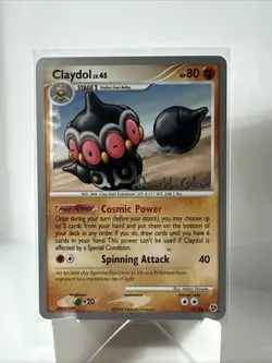Pokemon Claydol LV. 45 15/106 Card NM-M+ Condition World Championships 2009 - Image 1