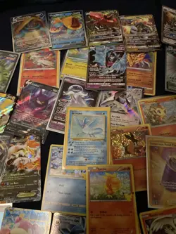 Pokémon Lot Ultra Rare/Rainbow/Secret Rare/Charizard/WOTC Holo/mega 10 Cards - Image 4