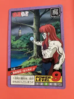 Rando No.80 YuYu Hakusho Card BANDAI BANPRESTO Yoshihiro Togashi - Image 3