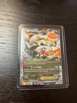 White Kyurem EX - 103/149 - Pokemon Boundaries Crossed Black White Rare Card LP - Image 3