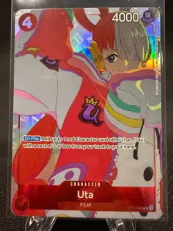 Uta (Gift Collection 2023) OP01-005 One Piece Promotion Cards Foil - Image 1
