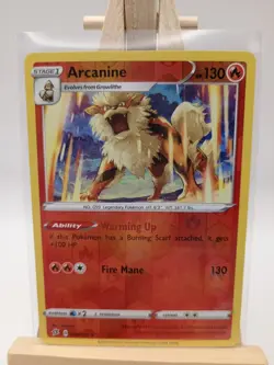 Pokemon Card Arcanine Fusion Strike Reverse Holo 033/264 Pokémon Sword & Shield - Image 1