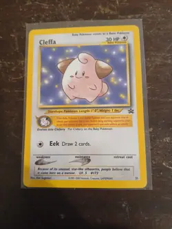 Pokemon Card - Cleffa #31 - Black Star Promo - Image 3