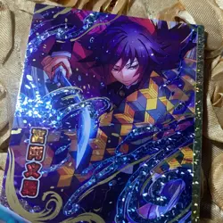 Giyu Tomioka Demon Slayer SSR STAR WAIFU Goddess Anime Foil Card - Image 10