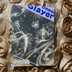 Giyu Tomioka Demon Slayer SSR STAR WAIFU Goddess Anime Foil Card - Image 4