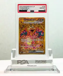PSA 10 Charizard ex 139/108 UR Ruler Of The Black Flame Pokemon Card Japanese GM - Image 1