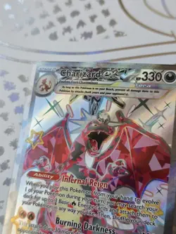Charizard EX Pokemon Card SVP 074 Black Star Promo Paldean Fates Tera - Image 4