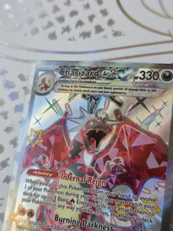 Charizard EX Pokemon Card SVP 074 Black Star Promo Paldean Fates Tera - Image 8