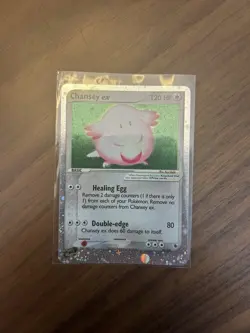 Chansey ex 96/109 EX Ruby Sapphire Holo Ultra Rare Pokémon Card 2003 - LP/NM - Image 3