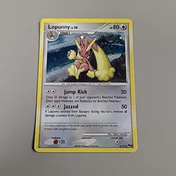 Lopunny 9/17 Holo Uncommon 2009 POP Series 9 Pokémon TCG Card - Image 1