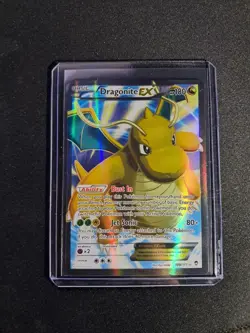 Dragonite EX 108/111 XY Furious Fists Full Art Ultra Rare Pokemon TCG Card NM - Image 3