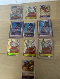 ONE PIECE Bulk Lot Of 10 Cards N Mint - Image 1