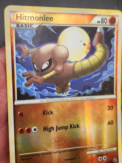 Hitmonlee 52/90 Undaunted Reverse Holo Pokémon TCG Card NM - Image 3