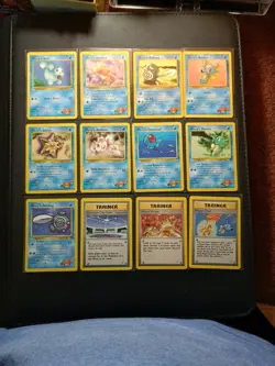 Misty's Gym Challenge Lot LP 12 Vintage Pokemon Cards Must See WOTC TCG - Image 1