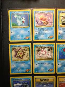 Misty's Gym Challenge Lot LP 12 Vintage Pokemon Cards Must See WOTC TCG - Image 13
