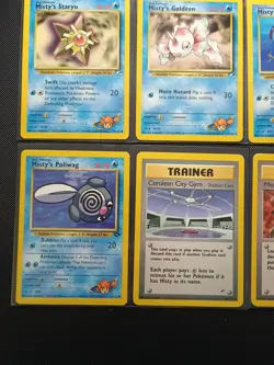 Misty's Gym Challenge Lot LP 12 Vintage Pokemon Cards Must See WOTC TCG - Image 15