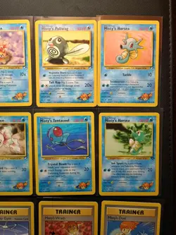 Misty's Gym Challenge Lot LP 12 Vintage Pokemon Cards Must See WOTC TCG - Image 3