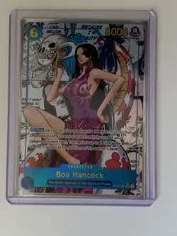 Boa Hancock OP07-051 Parallel Manga Alt Art ONE PIECE Card Game English - Image 1